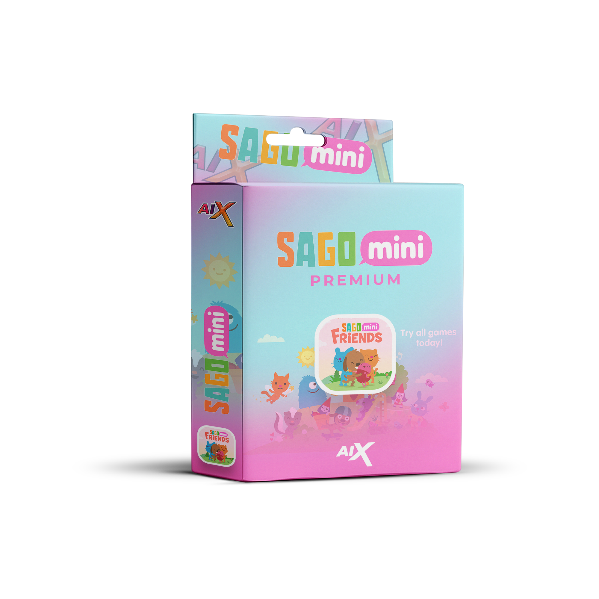 Sago Mini 2in1 Game Wold & Goes to Shool